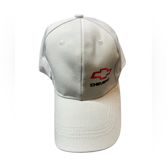 CHEVROLET dealership white logo adjustable hat NWT - Picture 5 of 7